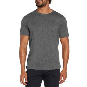 NWOT Banana Republic Men's L Luxe Touch Performance Tee 100% Cotton Gray